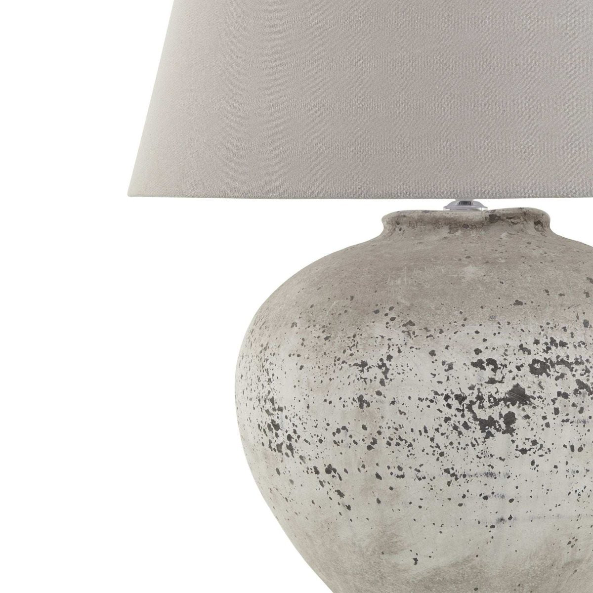 Regola Large Stone Ceramic Lamp - Price Crash Furniture