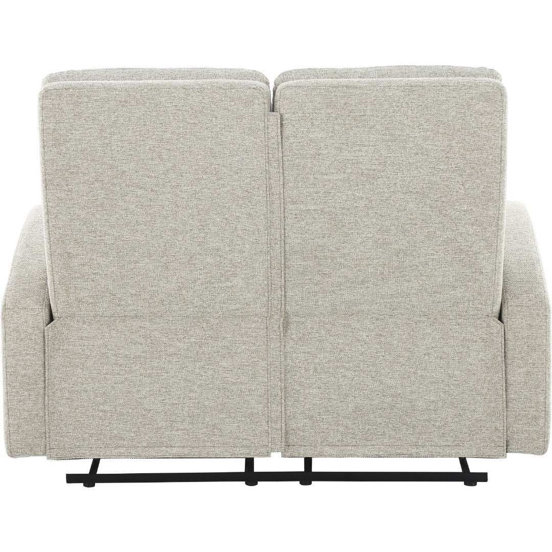 Rena 2 Seater Manual Recliner Natural Fabric - Price Crash Furniture
