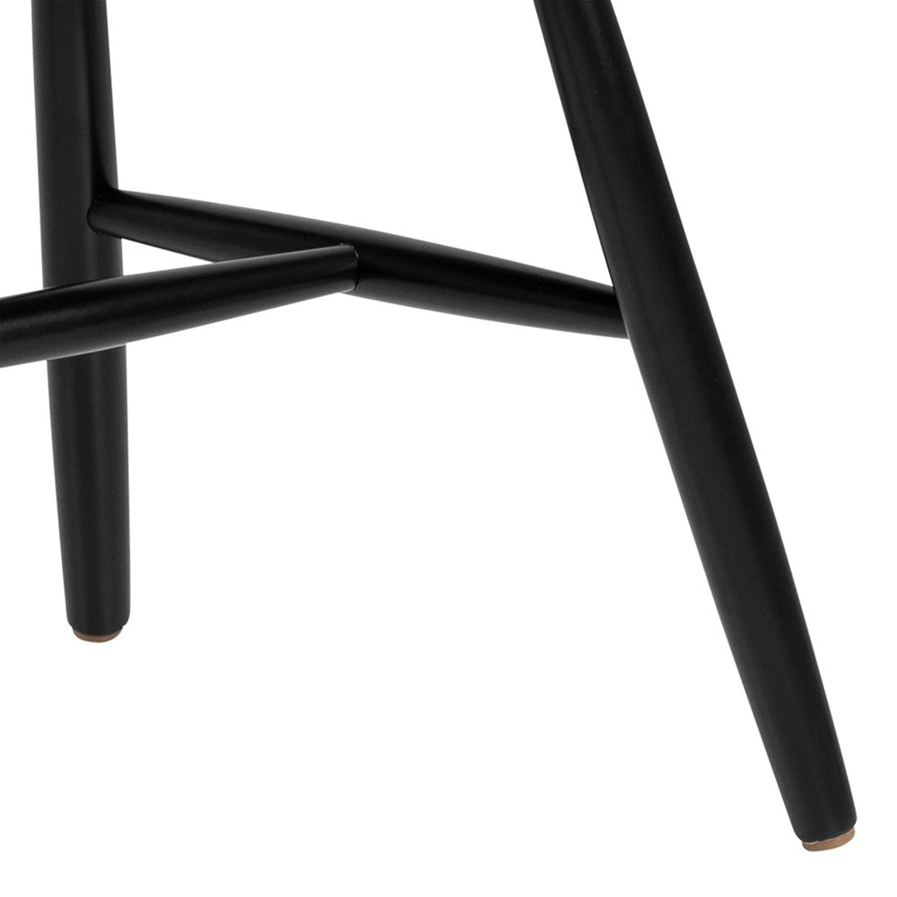 Riano Dining Chairs In Black Set Of 2 - Price Crash Furniture