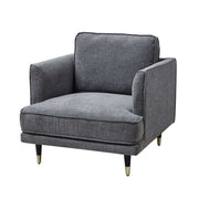 Richmond Grey Large Arm Chair - Price Crash Furniture