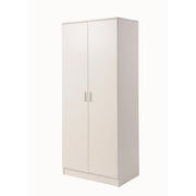 Rio Costa 2 Door Wardrobe in White by TAD - Price Crash Furniture