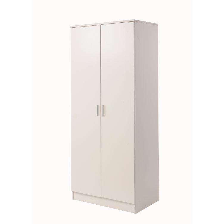 Rio Costa 2 Door Wardrobe in White by TAD - Price Crash Furniture