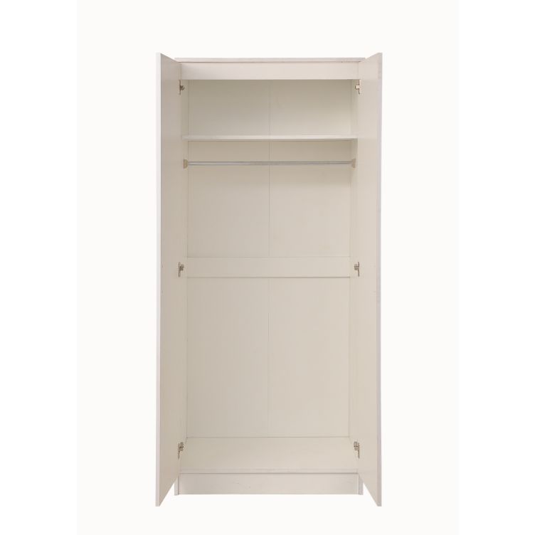 Rio Costa 2 Door Wardrobe in White by TAD - Price Crash Furniture