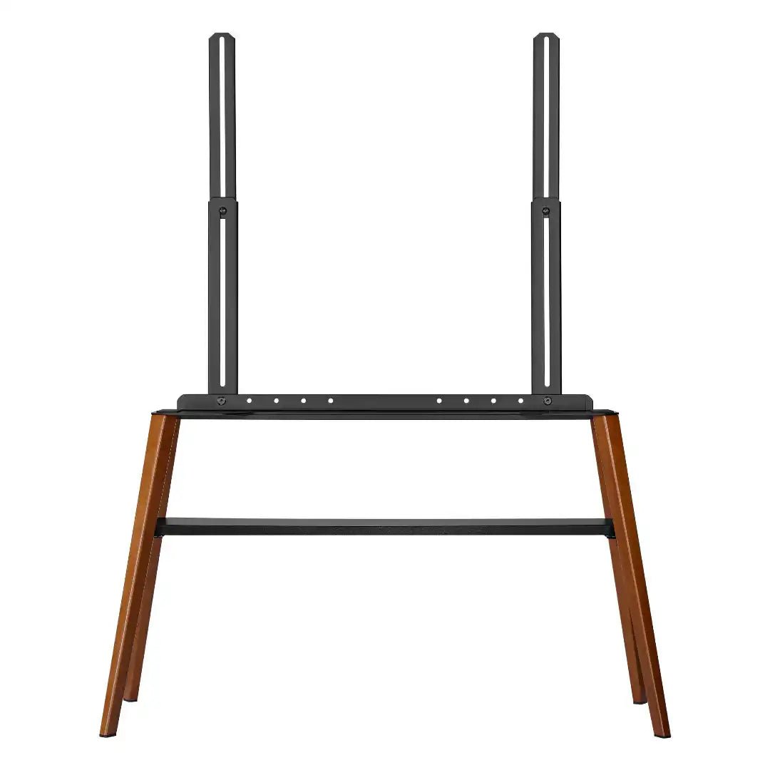 Roma Easel TV Stand in Dark Wood - Price Crash Furniture