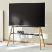 Roma Easel TV Stand in Light Wood - Price Crash Furniture