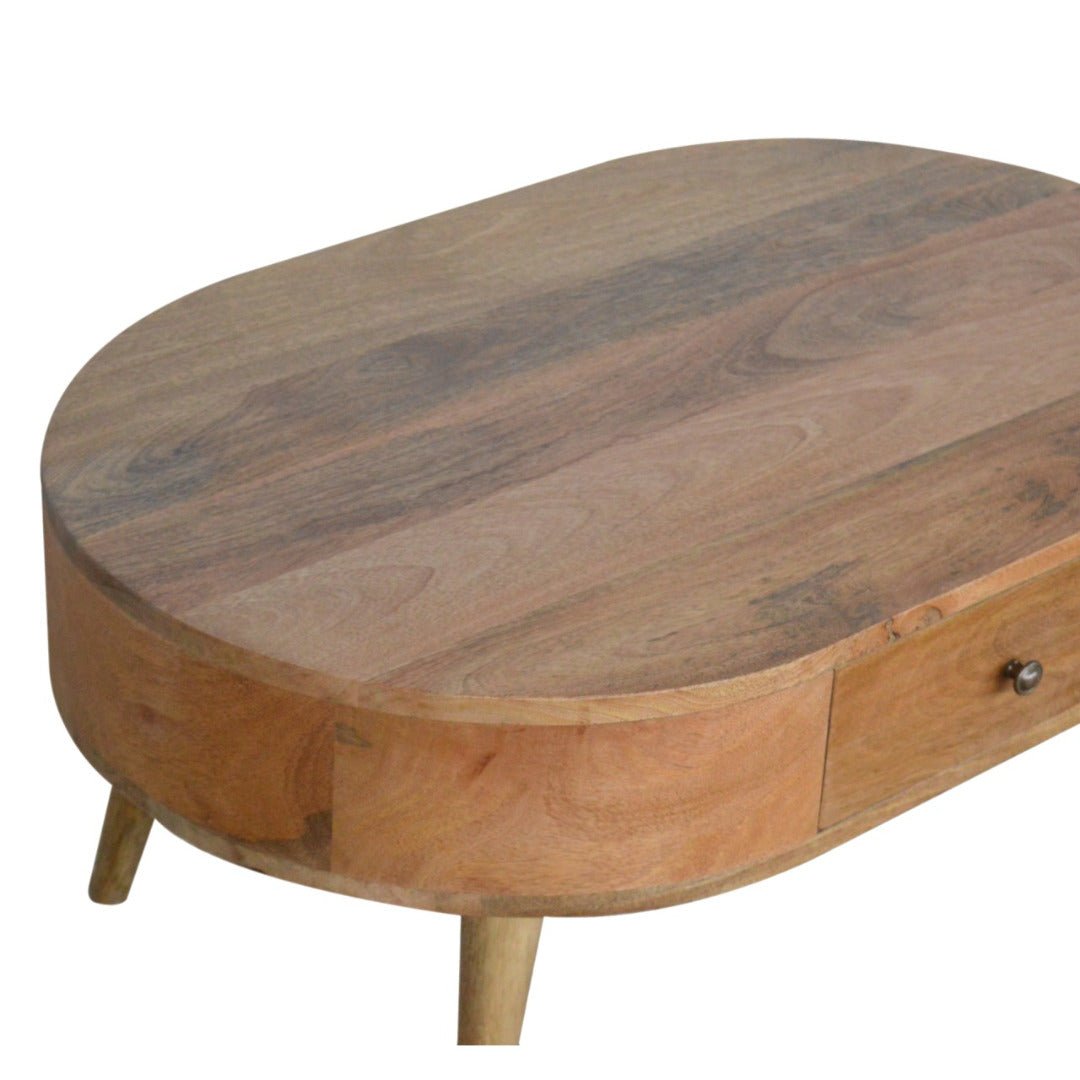 Rounded Coffee Table - Price Crash Furniture