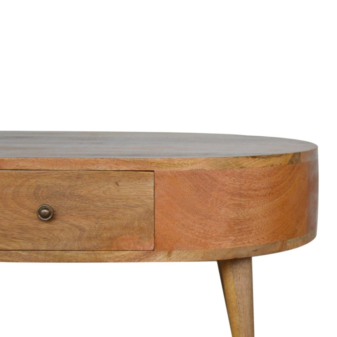Rounded Coffee Table - Price Crash Furniture