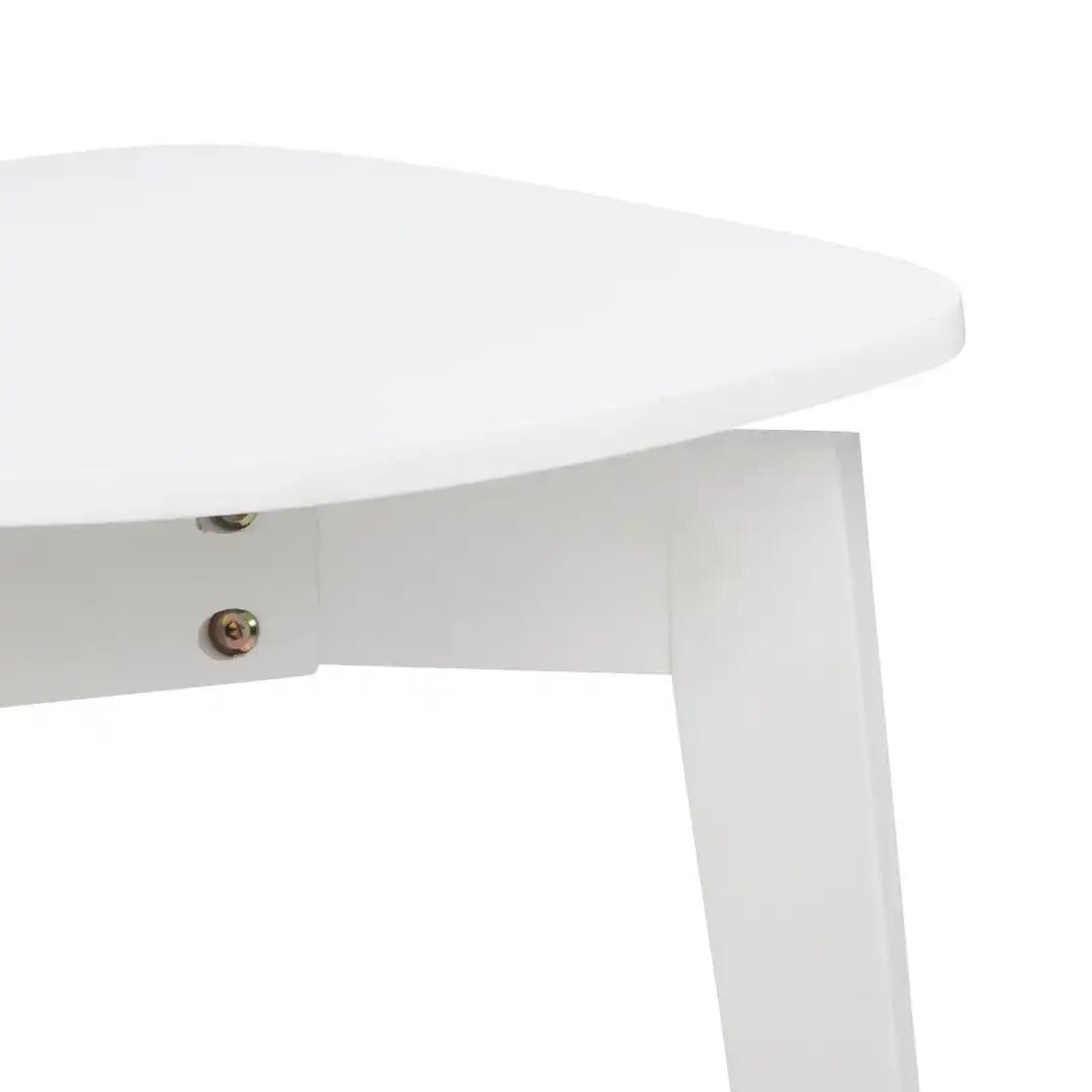 Roxby Dining Chair in White Set of 2 - Price Crash Furniture