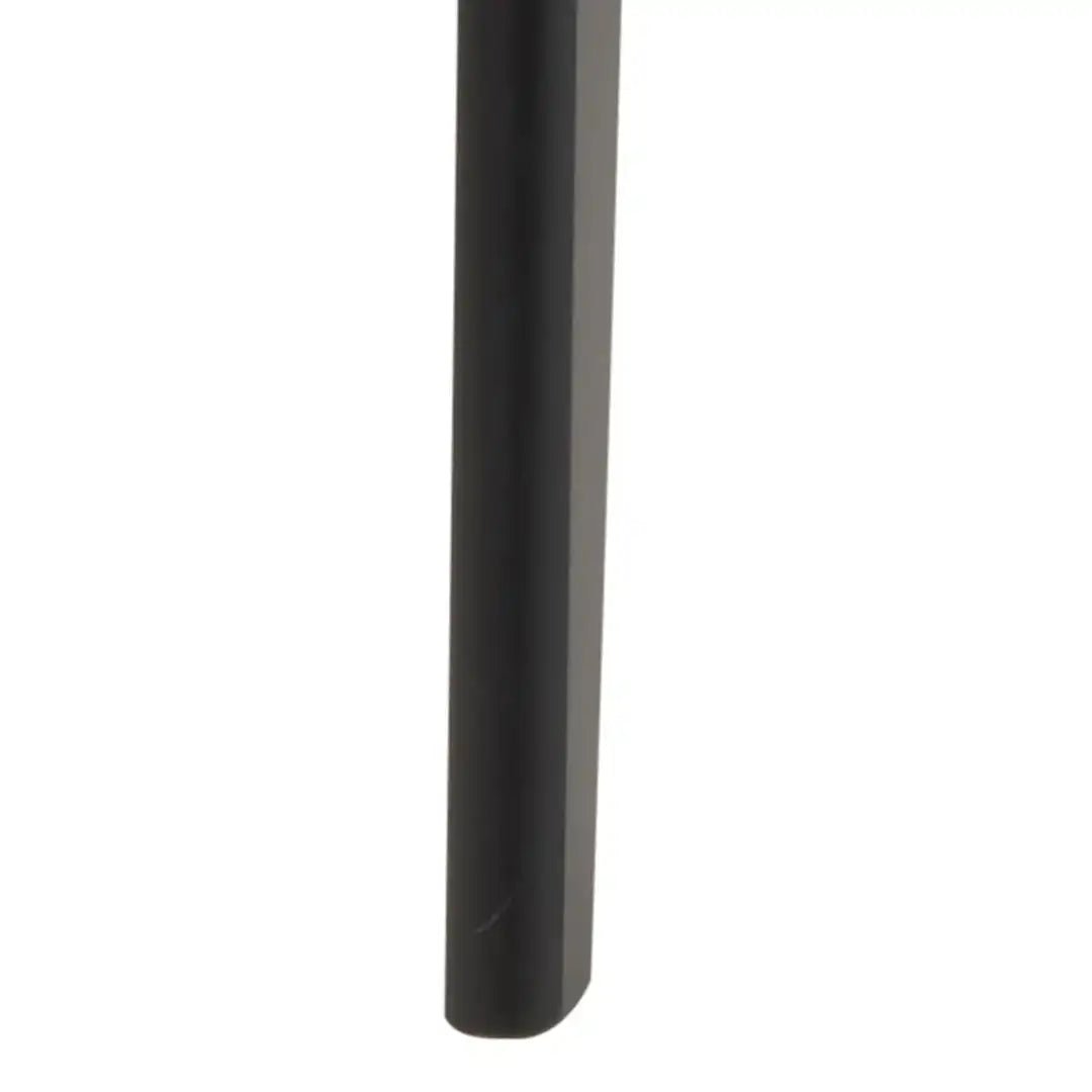 Roxby Dining Table in Oak & Black - Price Crash Furniture
