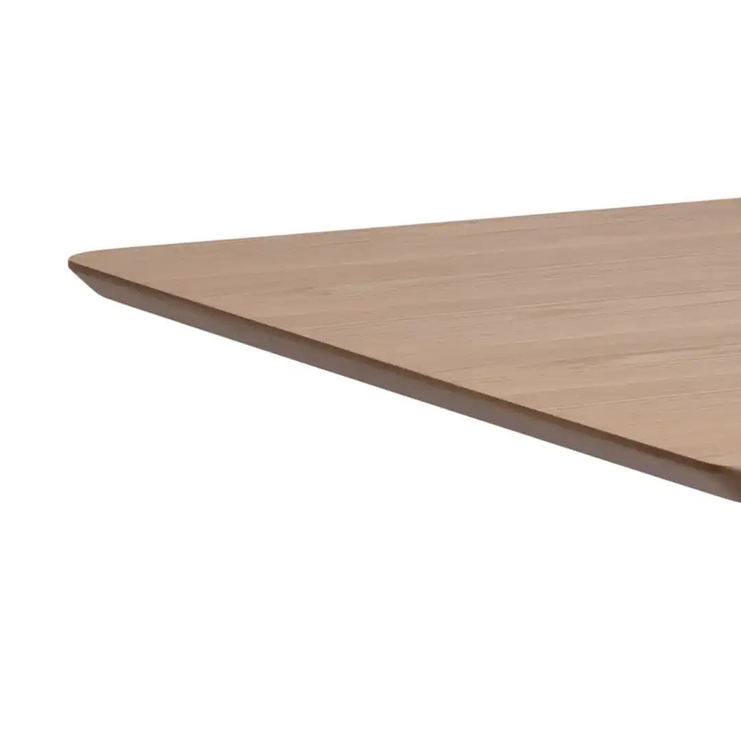 Roxby Extending Dining Table 80 - 120cm in Oak & Black - Price Crash Furniture