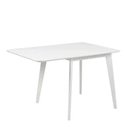 Roxby Square Dining Table in White - Price Crash Furniture
