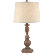 Seraphia Table Lamp With Edged Linen Shade - Price Crash Furniture