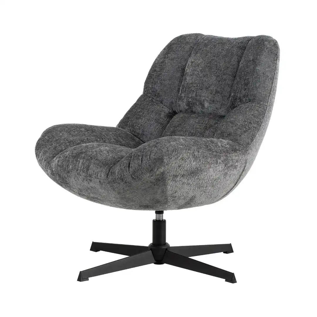 Silverdale Accent Chair Grey Chenille - Price Crash Furniture