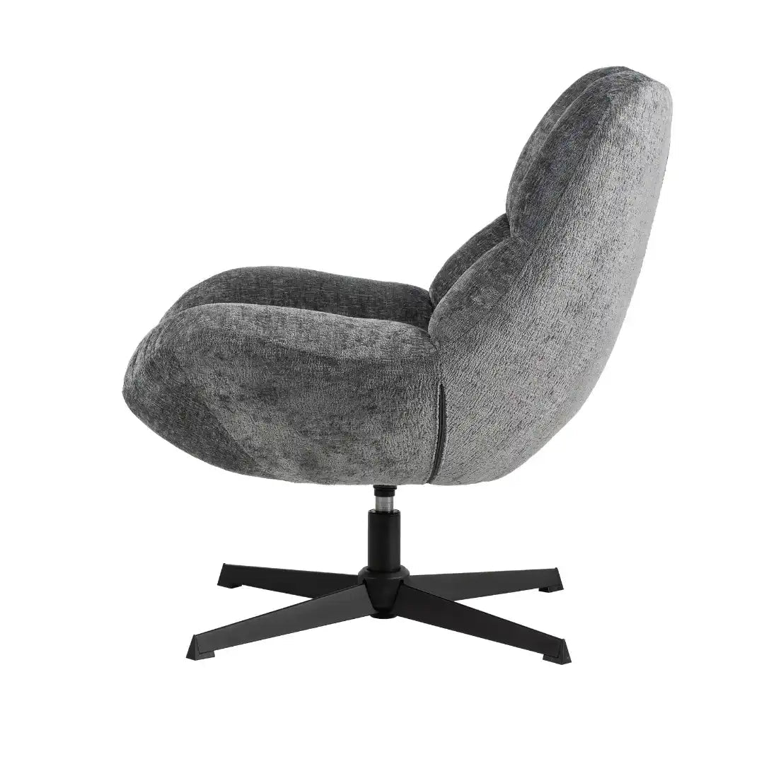 Silverdale Accent Chair Grey Chenille - Price Crash Furniture