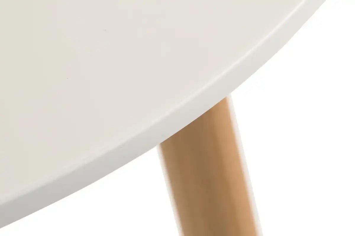 Skandi Round Table White - Price Crash Furniture