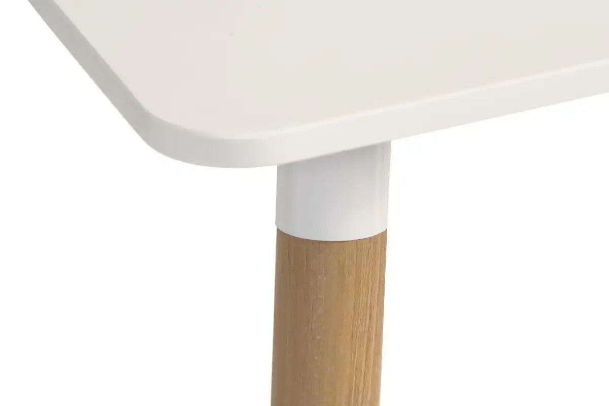 Skandi Square Table White - Price Crash Furniture