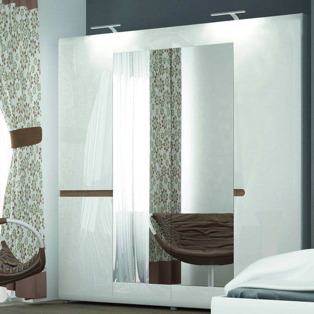 Slim over - top light fitting for wardrobes and cabinets (2 piece lighting kit) - Price Crash Furniture
