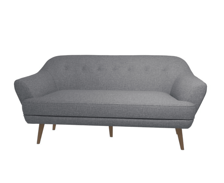 Snowdonia 3 Seater Sofa Light Grey - Price Crash Furniture