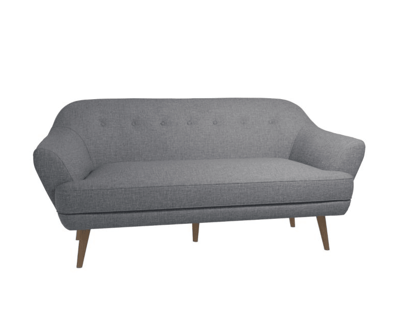 Snowdonia 3 Seater Sofa Light Grey - Price Crash Furniture