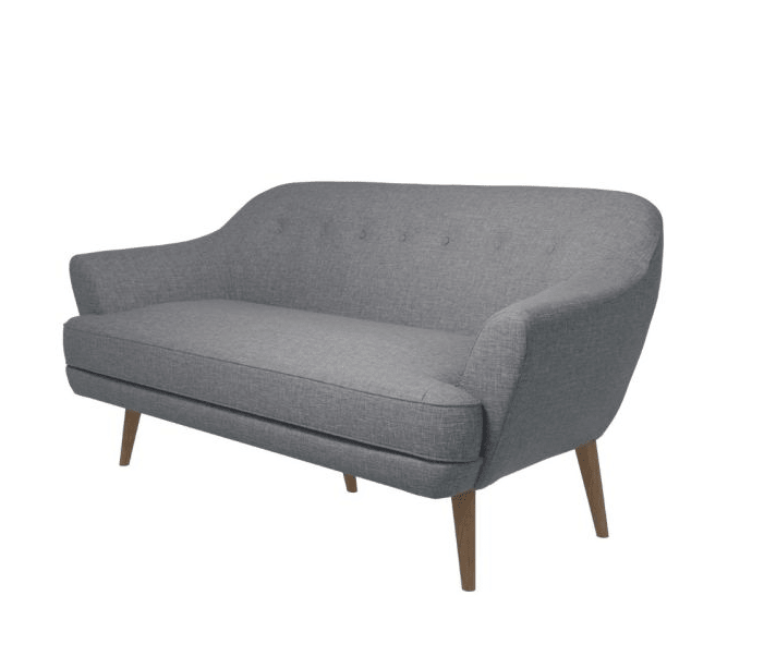 Snowdonia 3 Seater Sofa Light Grey - Price Crash Furniture
