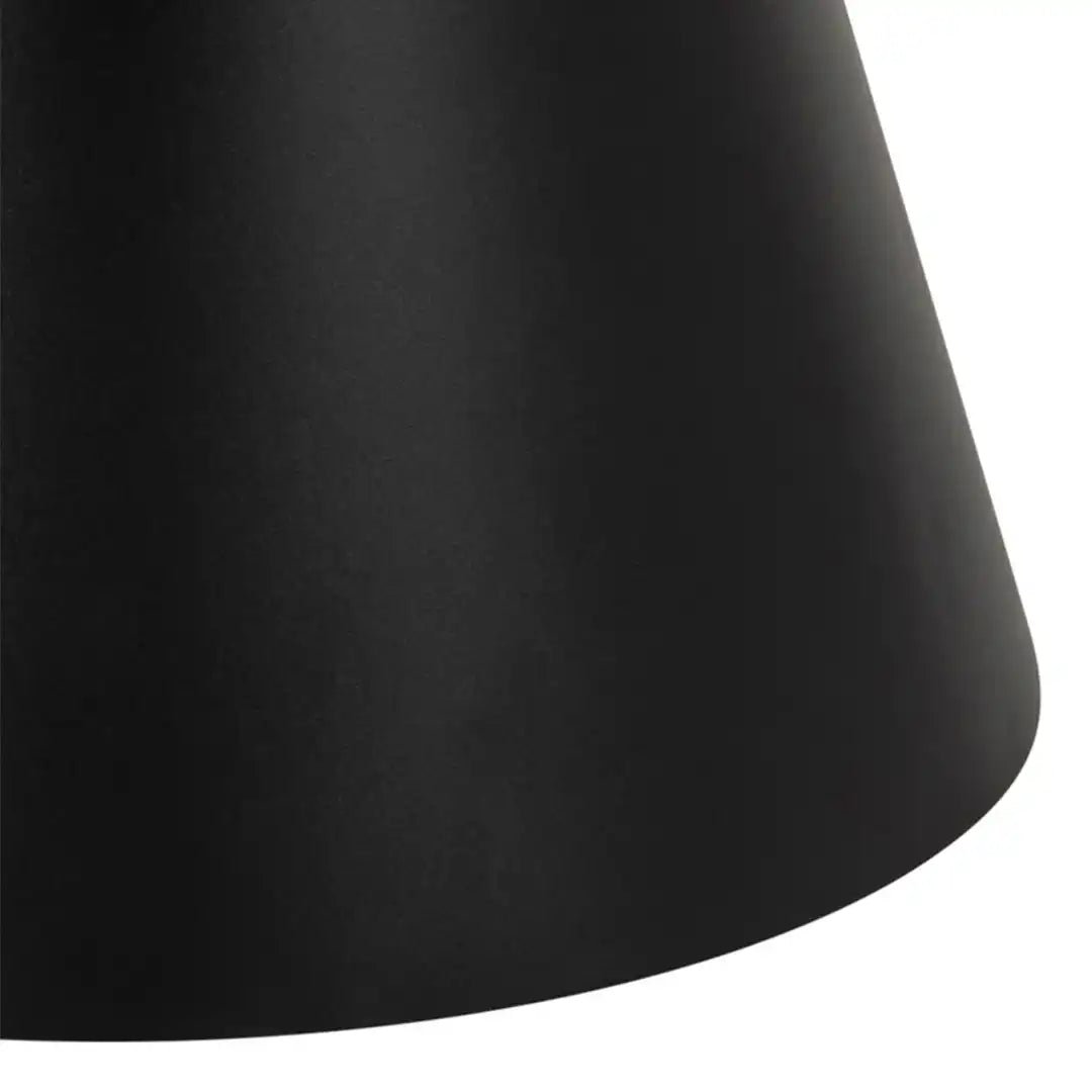 Soli Round Ceramic Coffee Table in Black 45.7x45cm - Price Crash Furniture