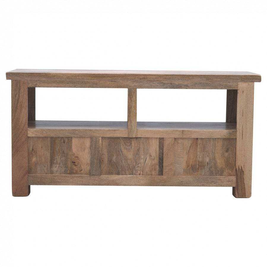Solid Wood 3 Drawer Media Unit / TV Cabinet - Price Crash Furniture