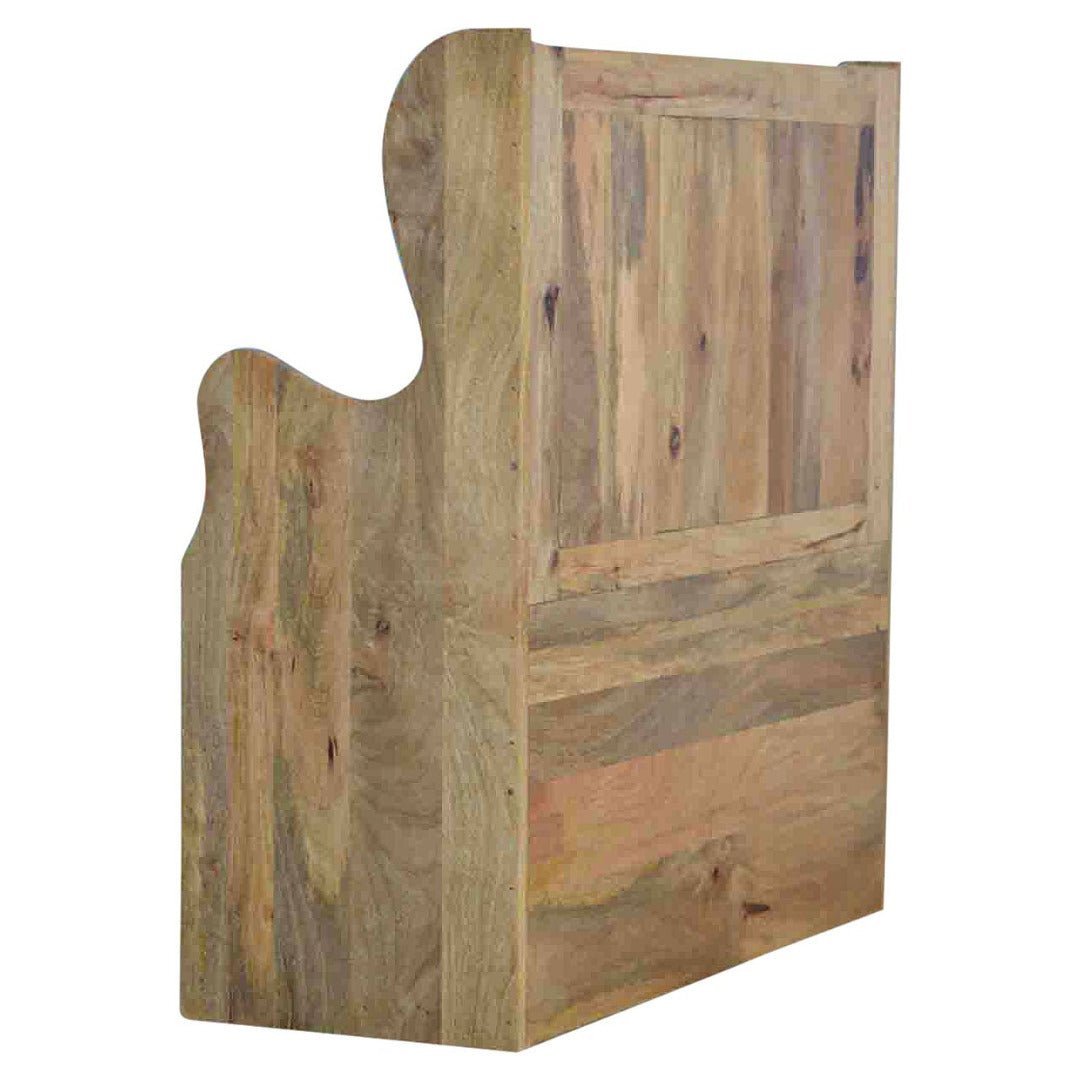 Solid Wood Large Monks Storage Bench - Price Crash Furniture