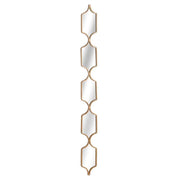 Square Decorative Hanging Collage Mirror In Gold - Price Crash Furniture