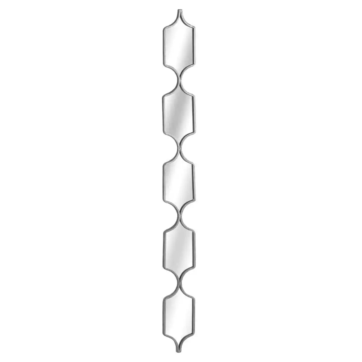 Square Decorative Hanging Collage Mirror In Silver - Price Crash Furniture