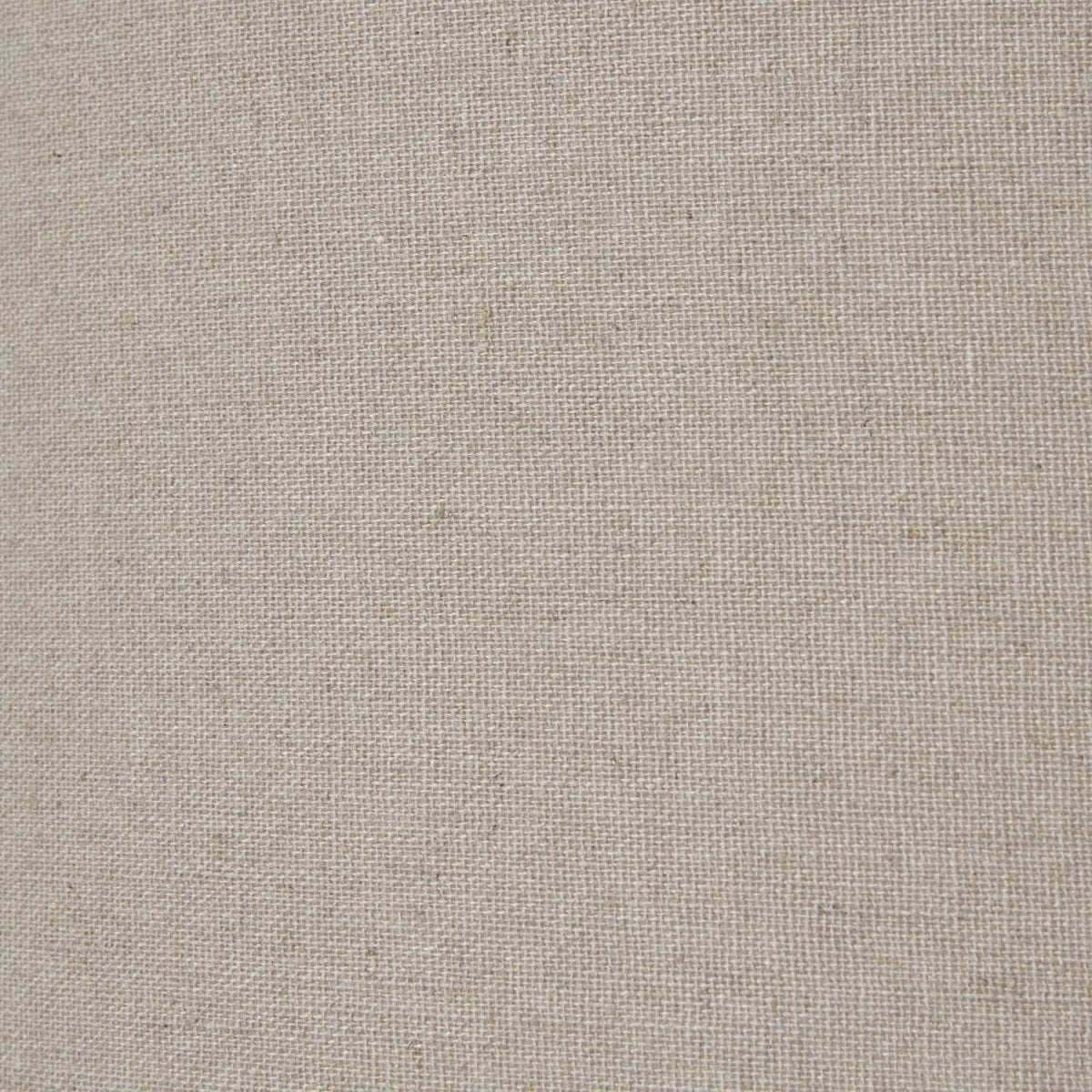Squat White Beaded Ceramic Lamp With Linen Shade - Price Crash Furniture