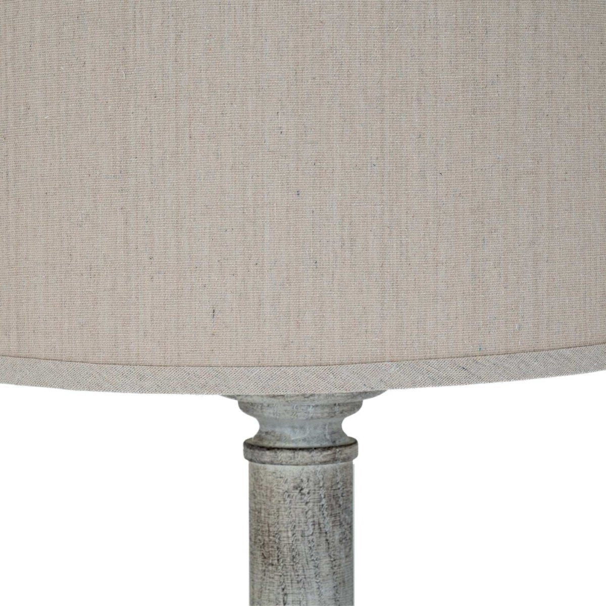Stella Floor Lamp With Linen Shade - Price Crash Furniture