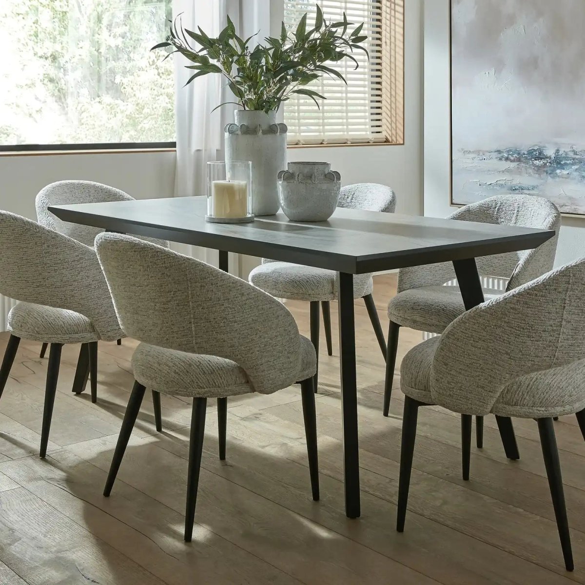 Stellen 180cm Rectangular Dining Table - Price Crash Furniture