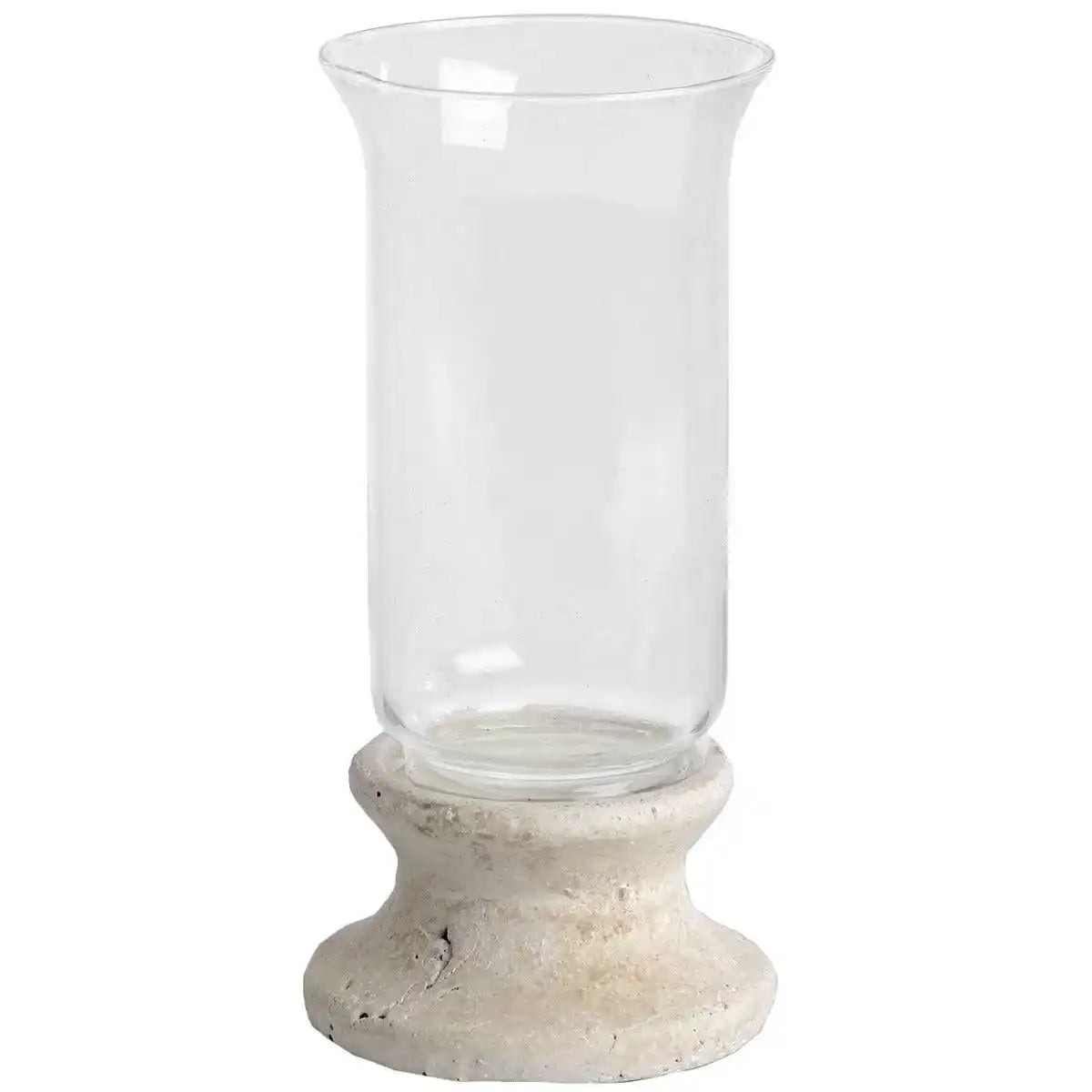 Stone Based Hurricane Lantern - Price Crash Furniture
