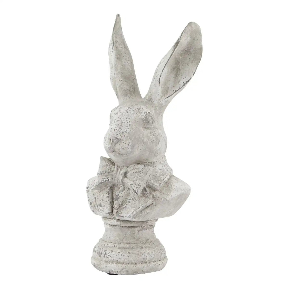 Stone Effect Tuxedo Hare Ornament - Price Crash Furniture