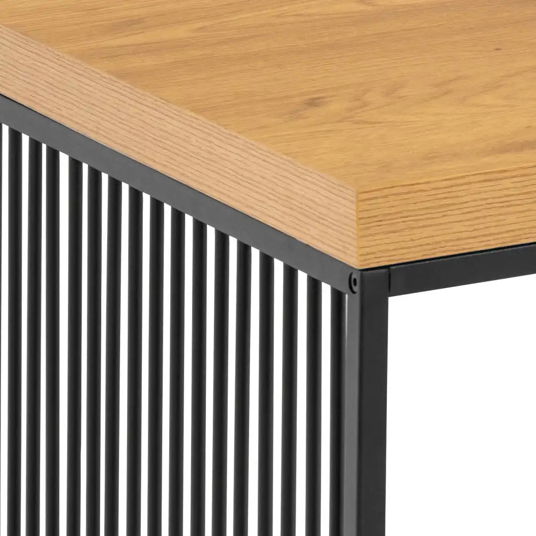 Strington Coffee Table in Black and Oak - Price Crash Furniture