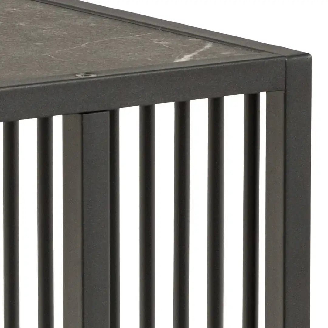 Strington Tall Side Table in Black - Price Crash Furniture