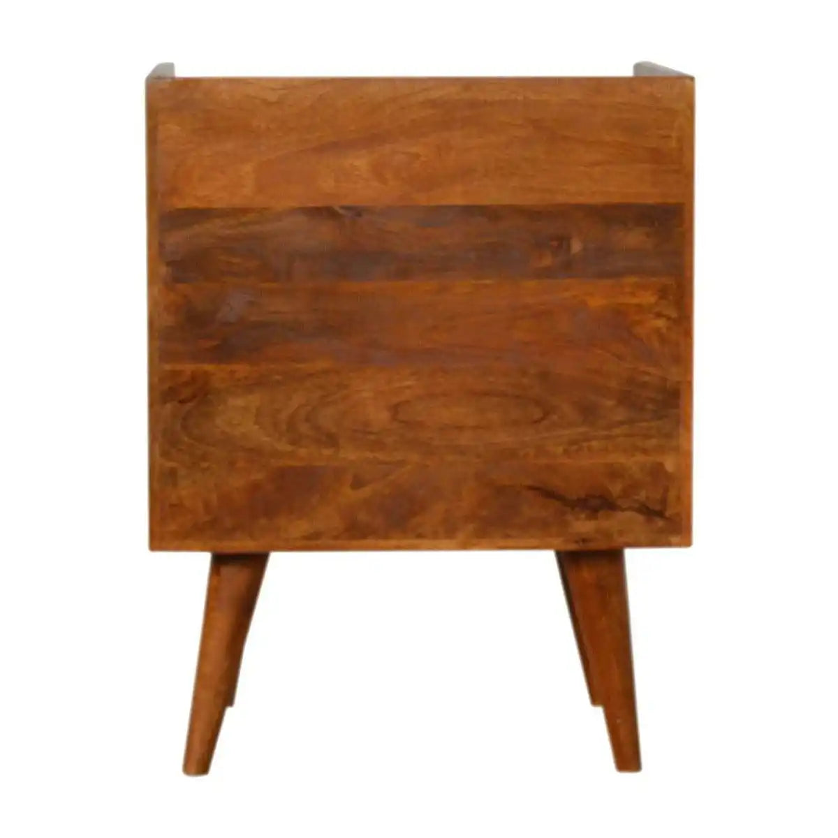 Sunrise Console Table in Chestnut-effect Mango Wood - Price Crash Furniture