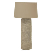 Tall Tuscan Grey Lamp - Price Crash Furniture