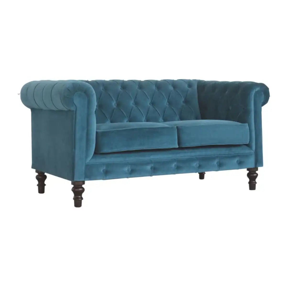 Teal Chesterfield Sofa - Price Crash Furniture