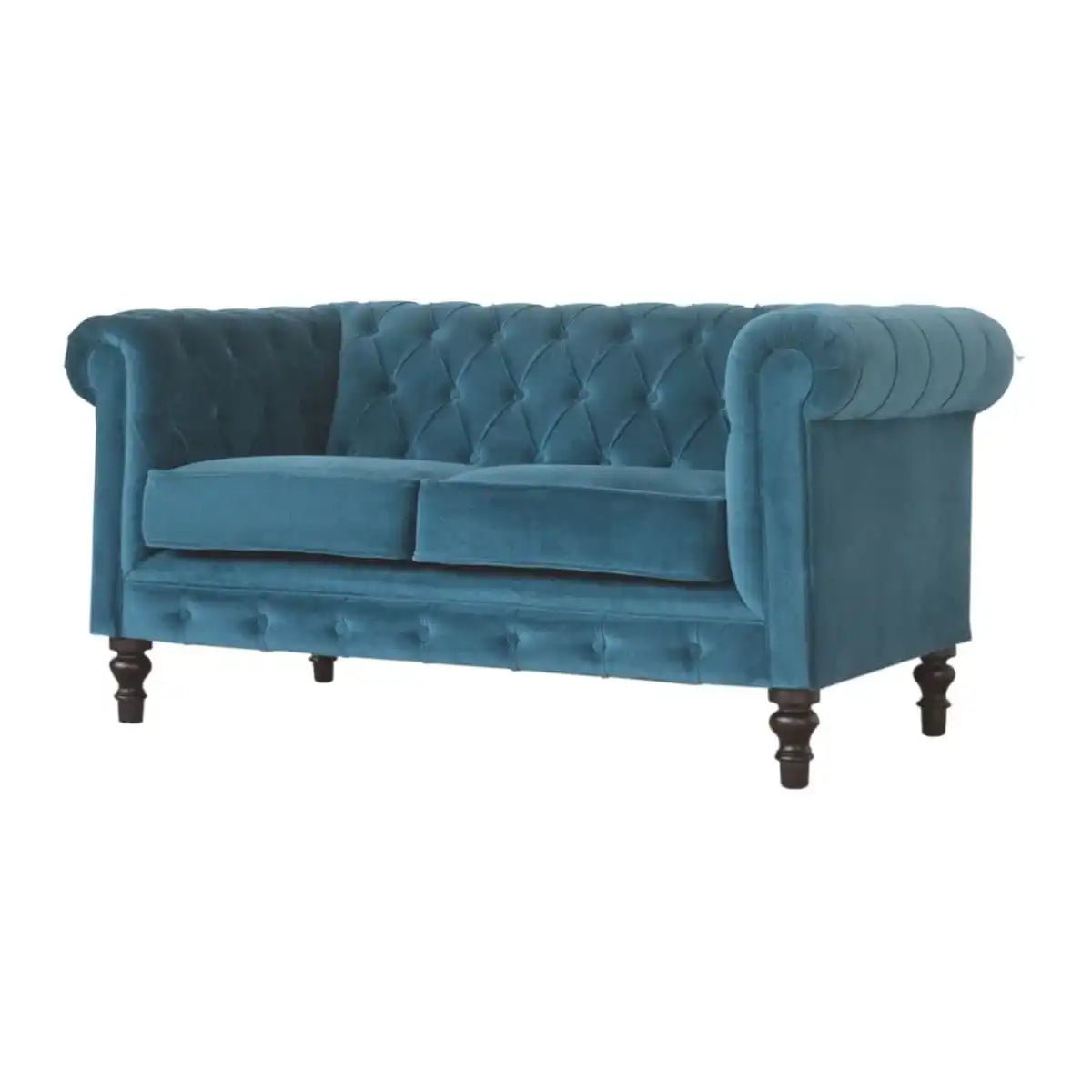 Teal Chesterfield Sofa - Price Crash Furniture