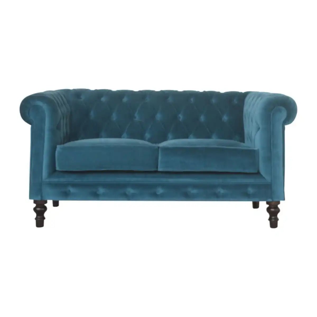 Teal Chesterfield Sofa - Price Crash Furniture