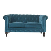 Teal Chesterfield Sofa - Price Crash Furniture