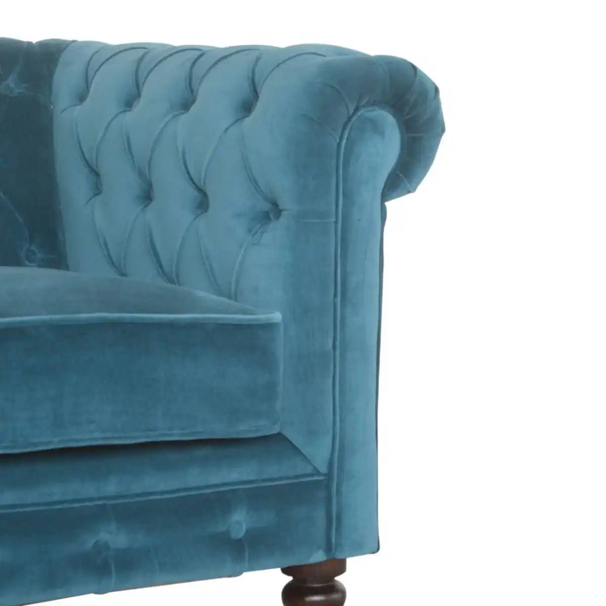 Teal Chesterfield Sofa - Price Crash Furniture