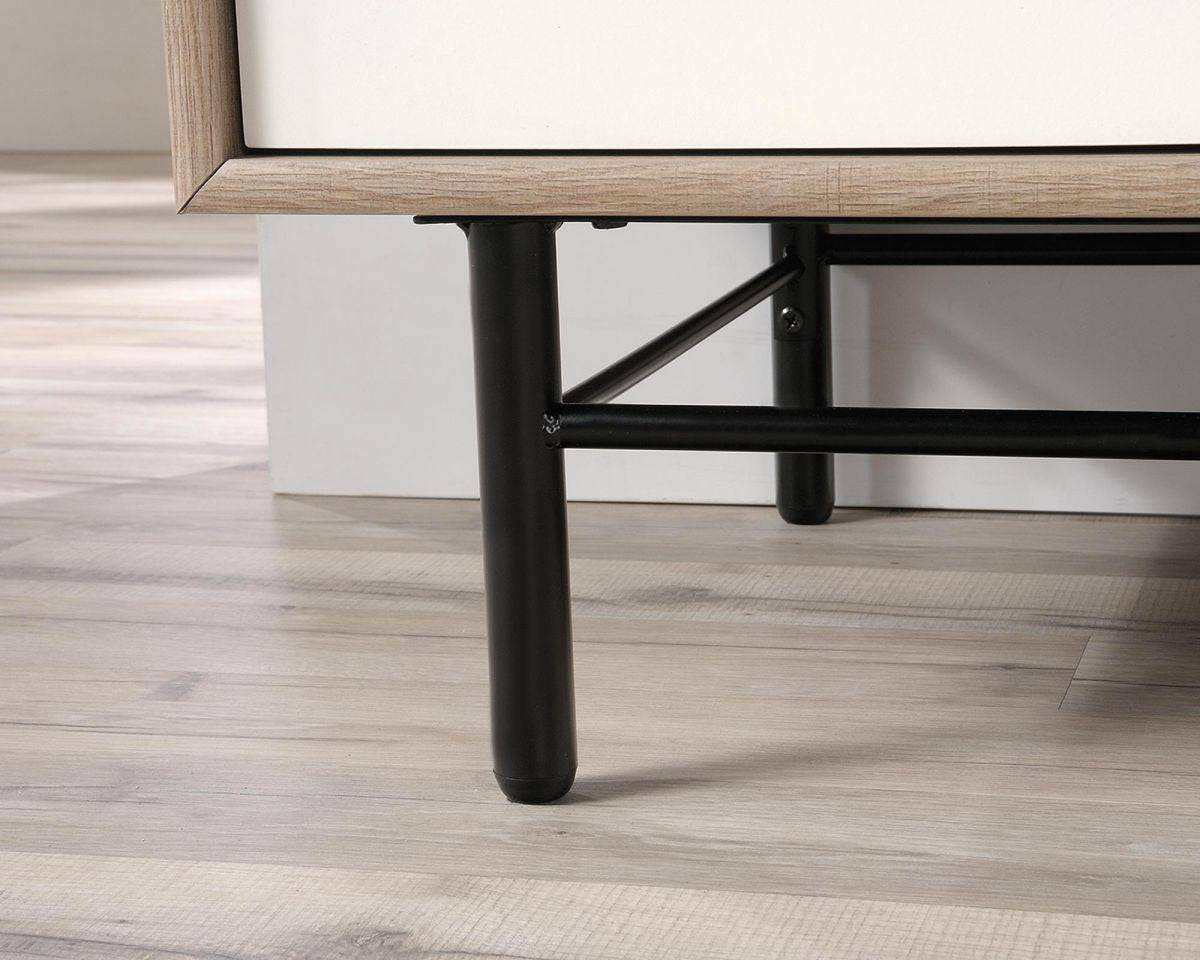 Teknik Avon Leather Handled TV Stand / Credenza - Price Crash Furniture