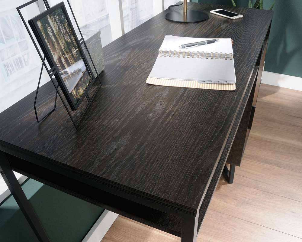 Teknik Canyon Lane Desk in Walnut and Oak - Price Crash Furniture