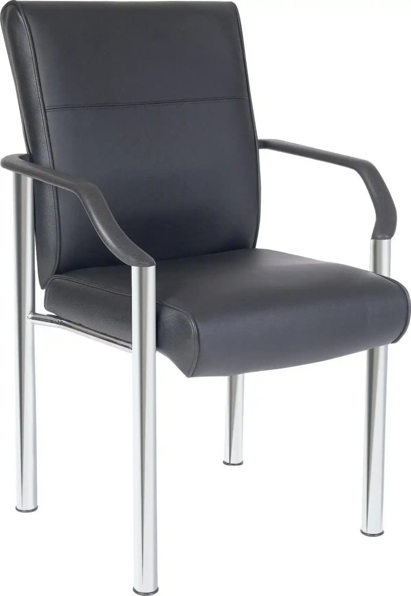 Teknik Greenwich Lather Faced Reception Chair