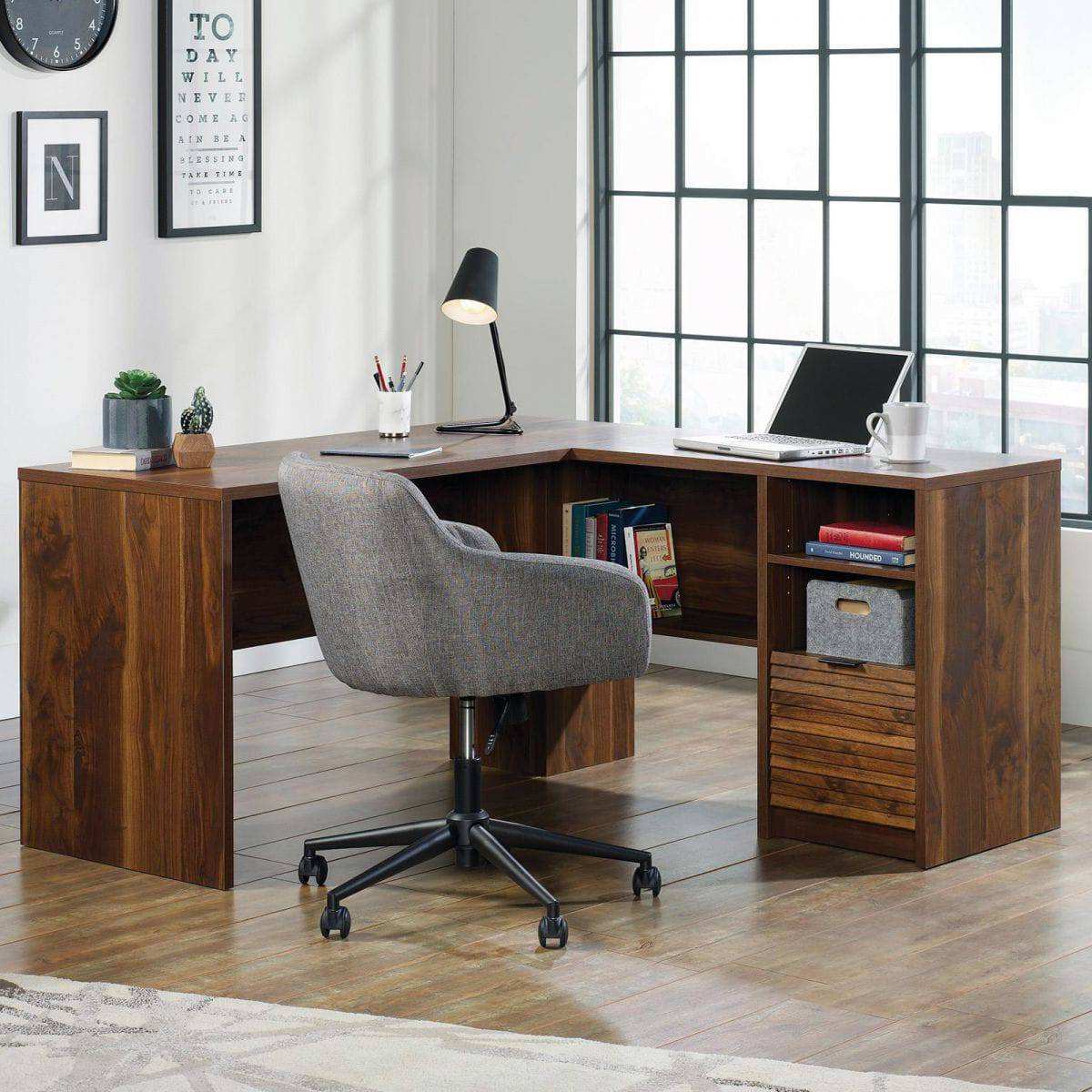 Teknik Hampstead Park Executive L - Shaped Desk - Price Crash Furniture