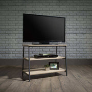 Teknik Industrial Style TV stand / Trestle Shelf in Charter Oak - Price Crash Furniture