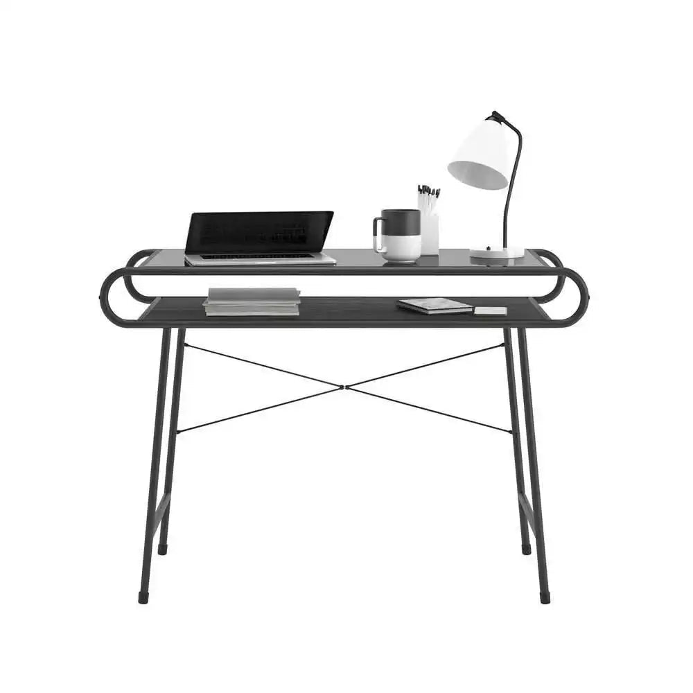 Teknik Metro Desk in Misted Elm - Price Crash Furniture