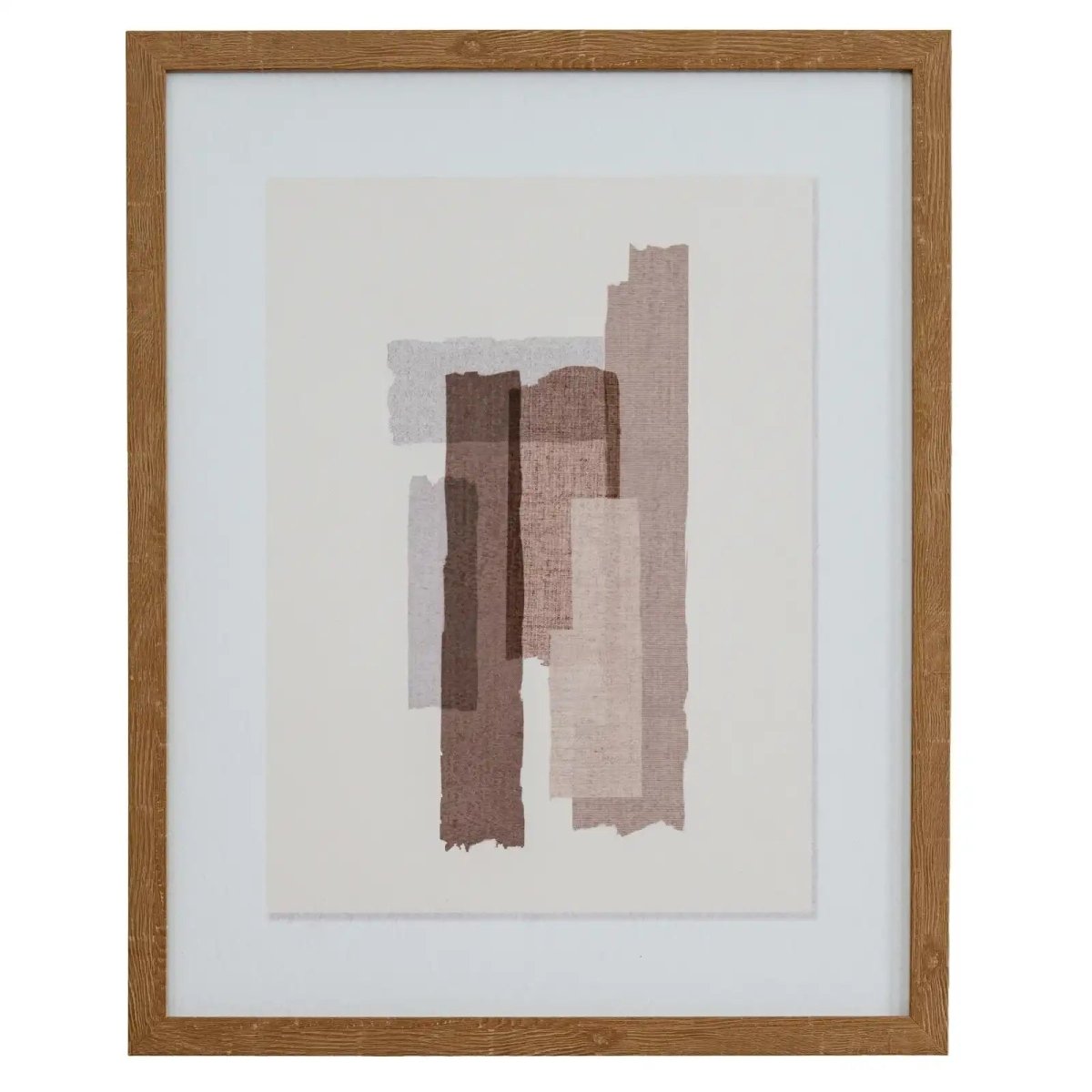 Terran Art Mounted In Wooden Frame - Price Crash Furniture